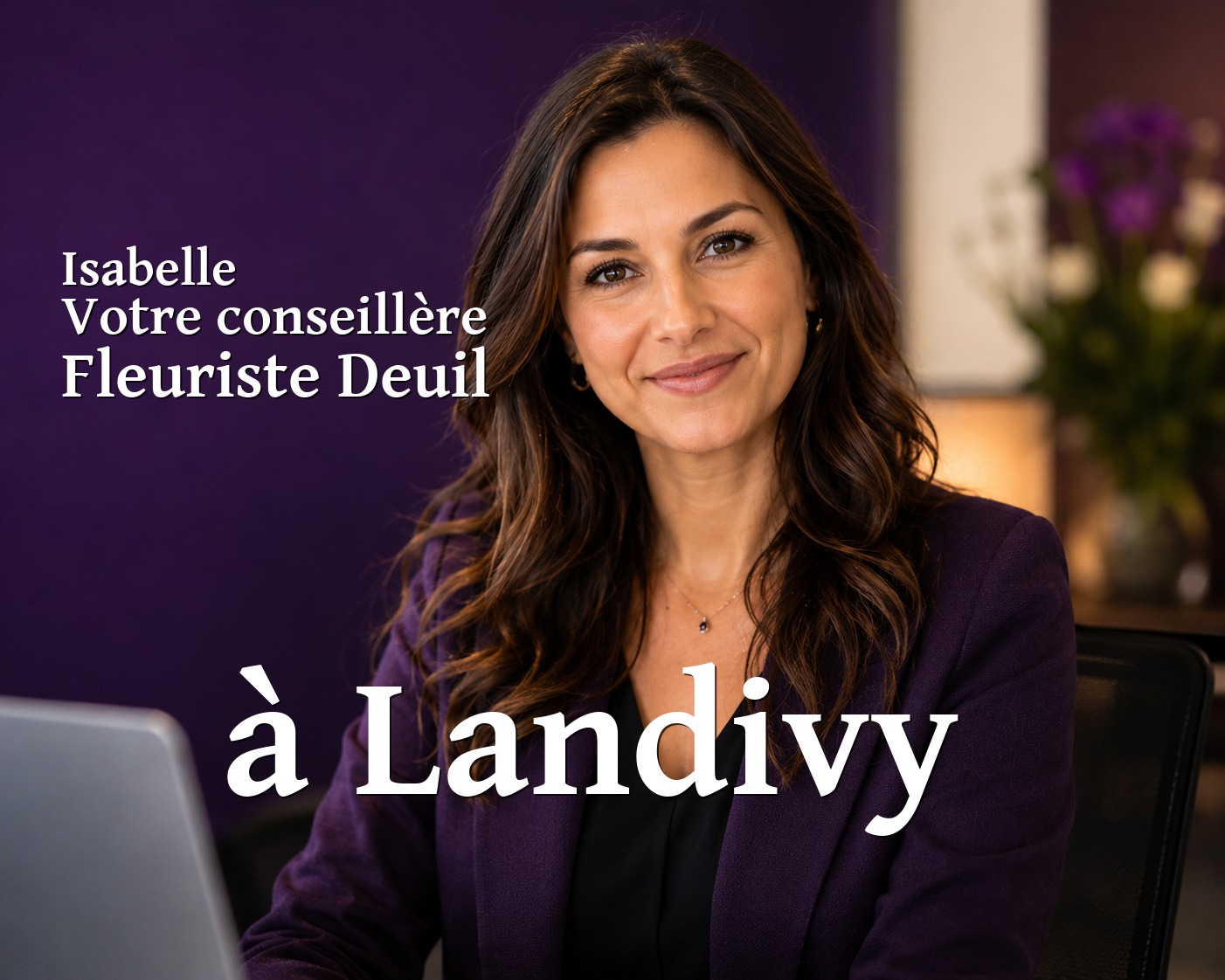 Isabelle, votre conseillère Fleuriste Deuil à Landivy
