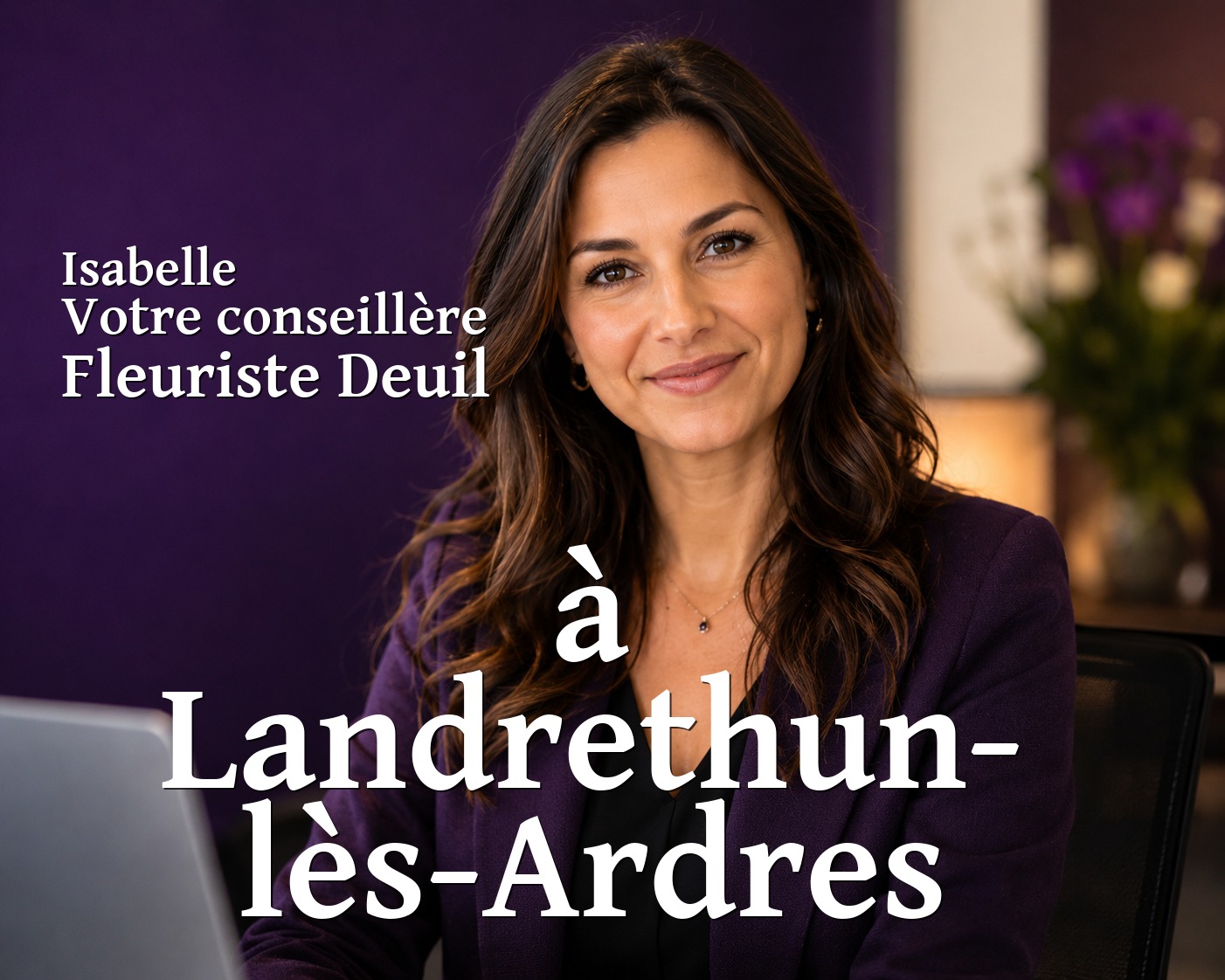 Isabelle, votre conseillère Fleuriste Deuil à Landrethun-lès-Ardres