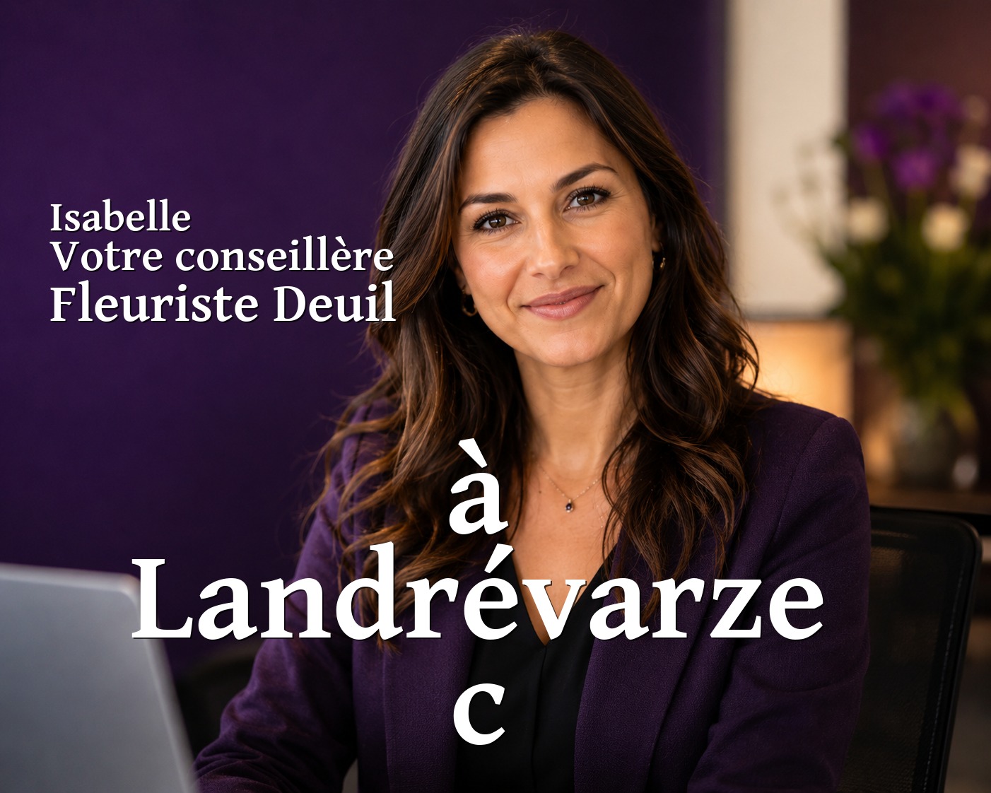 Isabelle, votre conseillère Fleuriste Deuil à Landrévarzec