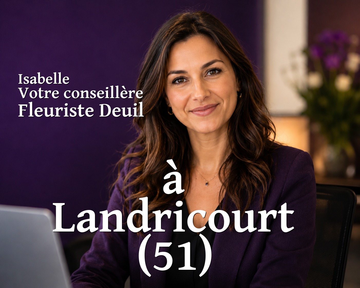 Isabelle, votre conseillère Fleuriste Deuil à Landricourt (51)
