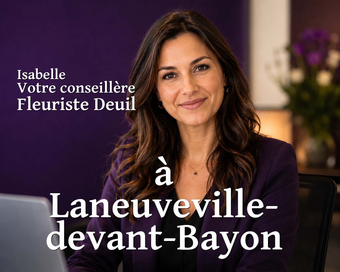 Isabelle, votre conseillère Fleuriste Deuil à Laneuveville-devant-Bayon