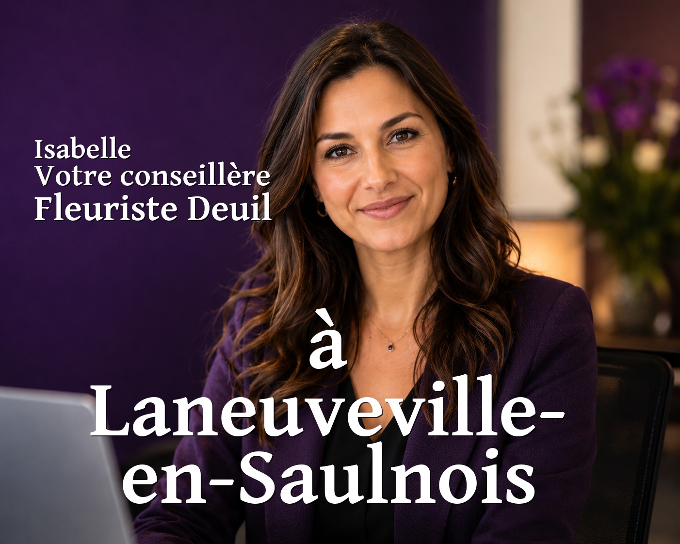 Isabelle, votre conseillère Fleuriste Deuil à Laneuveville-en-Saulnois