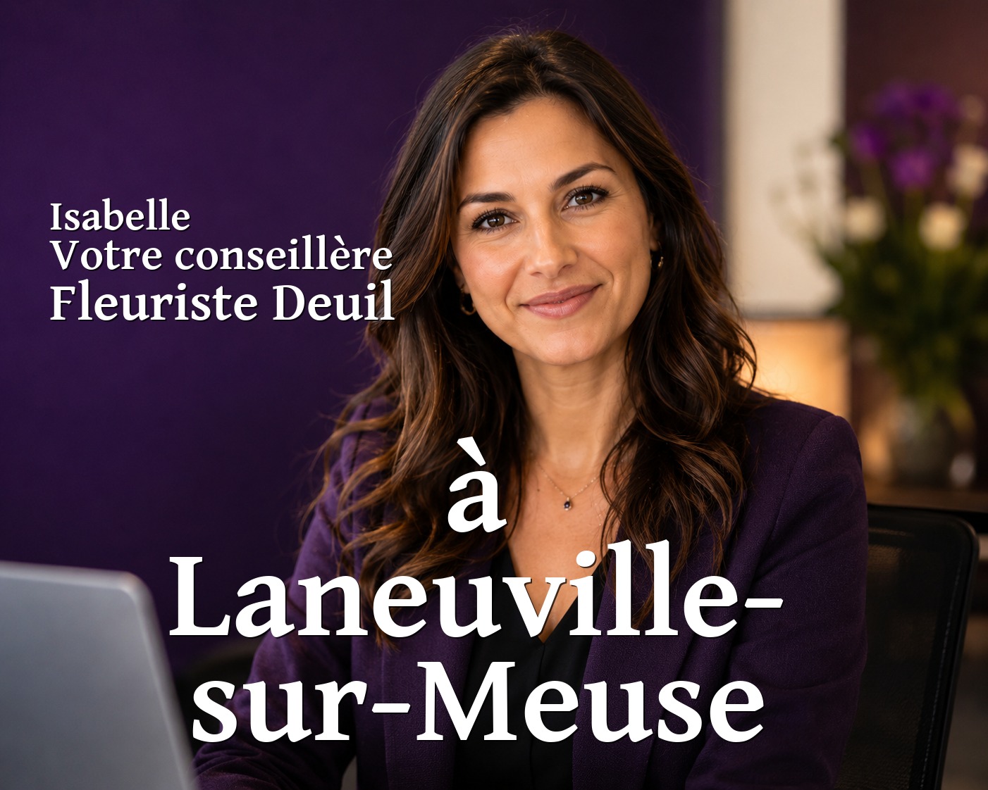 Isabelle, votre conseillère Fleuriste Deuil à Laneuville-sur-Meuse