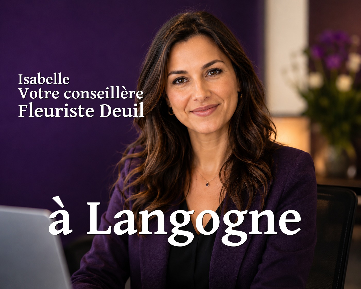 Isabelle, votre conseillère Fleuriste Deuil à Langogne