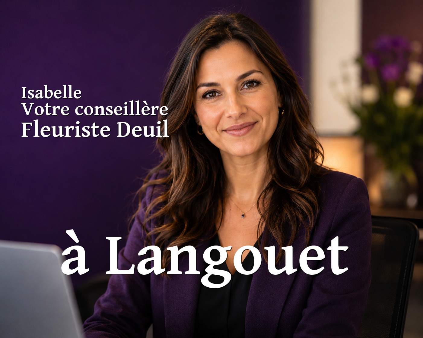 Isabelle, votre conseillère Fleuriste Deuil à Langouet
