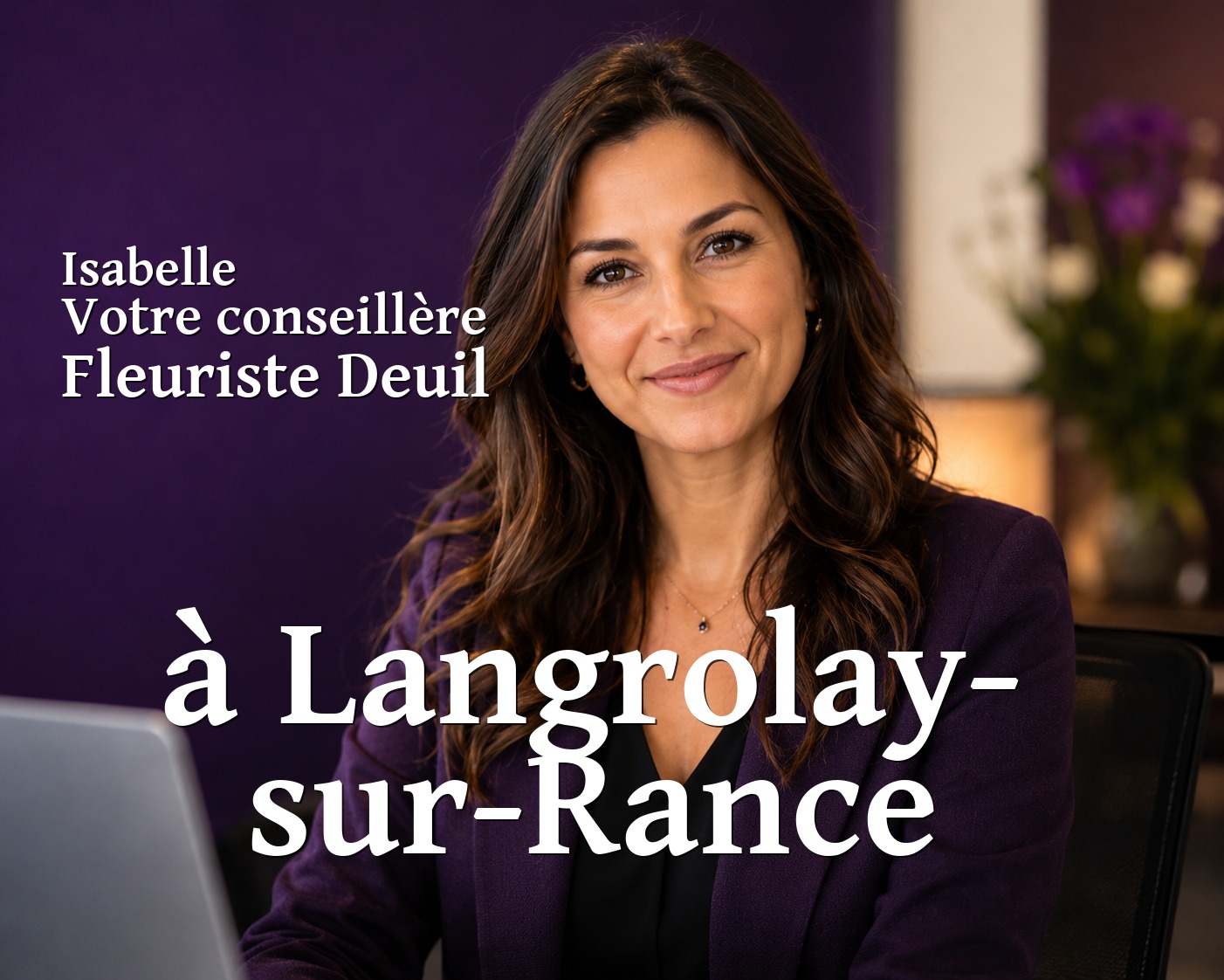 Isabelle, votre conseillère Fleuriste Deuil à Langrolay-sur-Rance