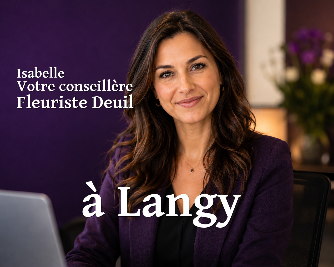 Isabelle, votre conseillère Fleuriste Deuil à Langy