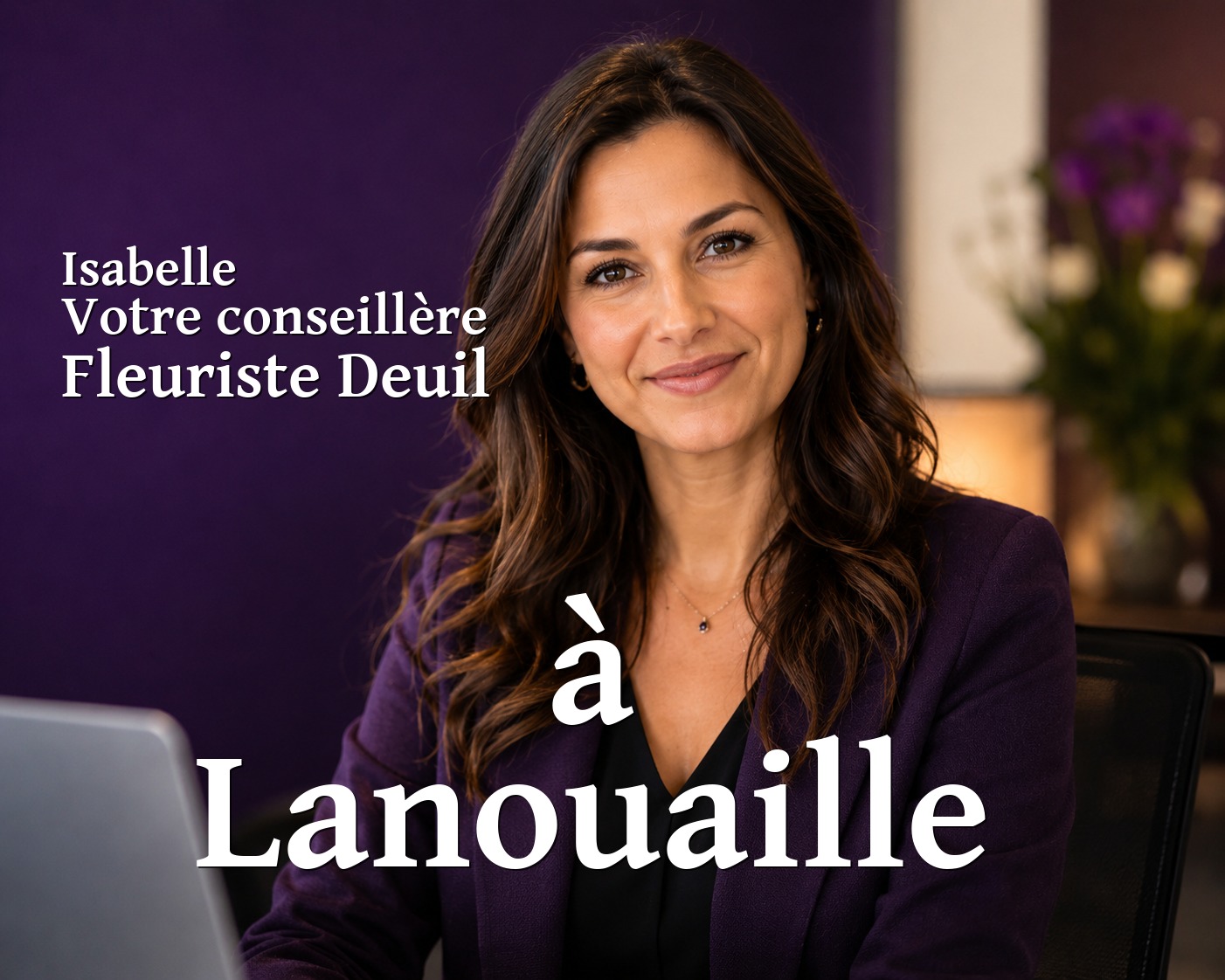 Isabelle, votre conseillère Fleuriste Deuil à Lanouaille
