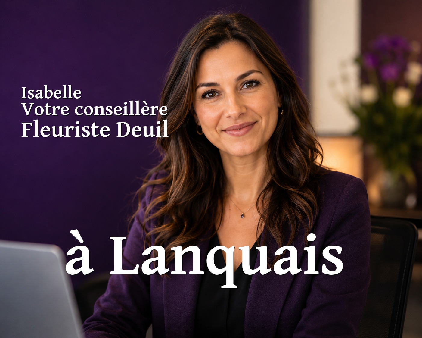 Isabelle, votre conseillère Fleuriste Deuil à Lanquais