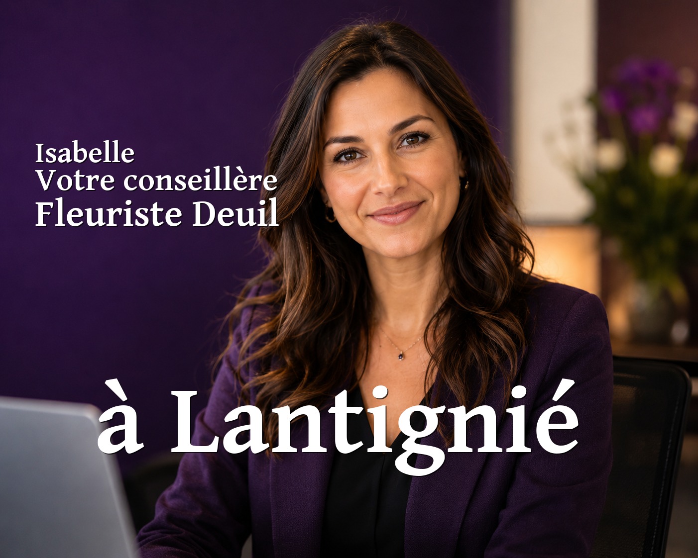 Isabelle, votre conseillère Fleuriste Deuil à Lantignié