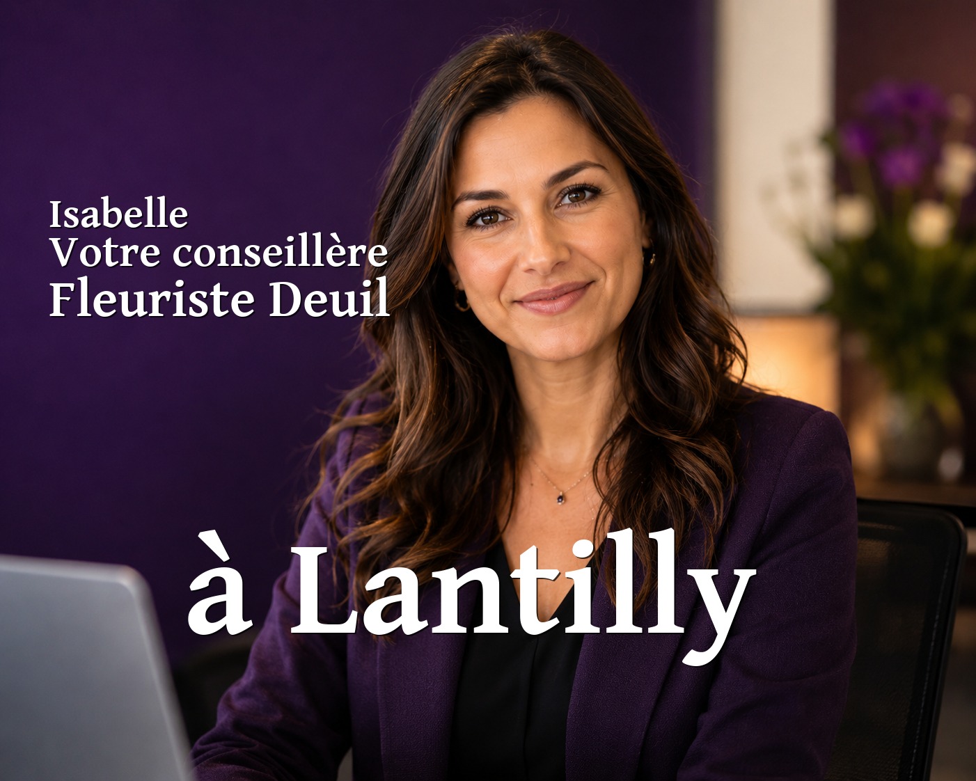 Isabelle, votre conseillère Fleuriste Deuil à Lantilly