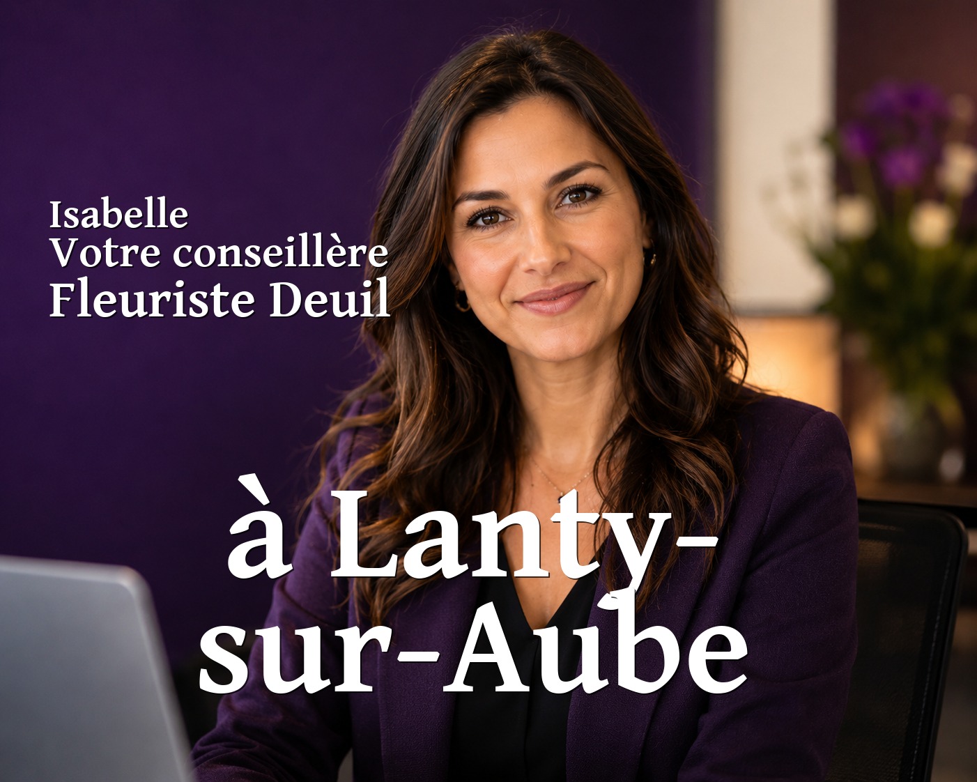 Isabelle, votre conseillère Fleuriste Deuil à Lanty-sur-Aube