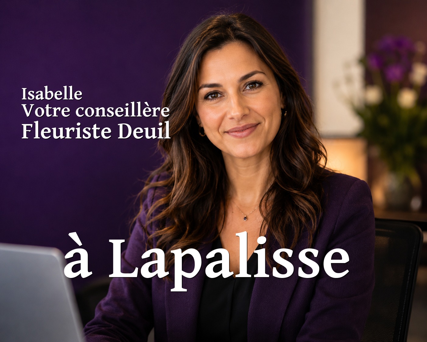 Isabelle, votre conseillère Fleuriste Deuil à Lapalisse