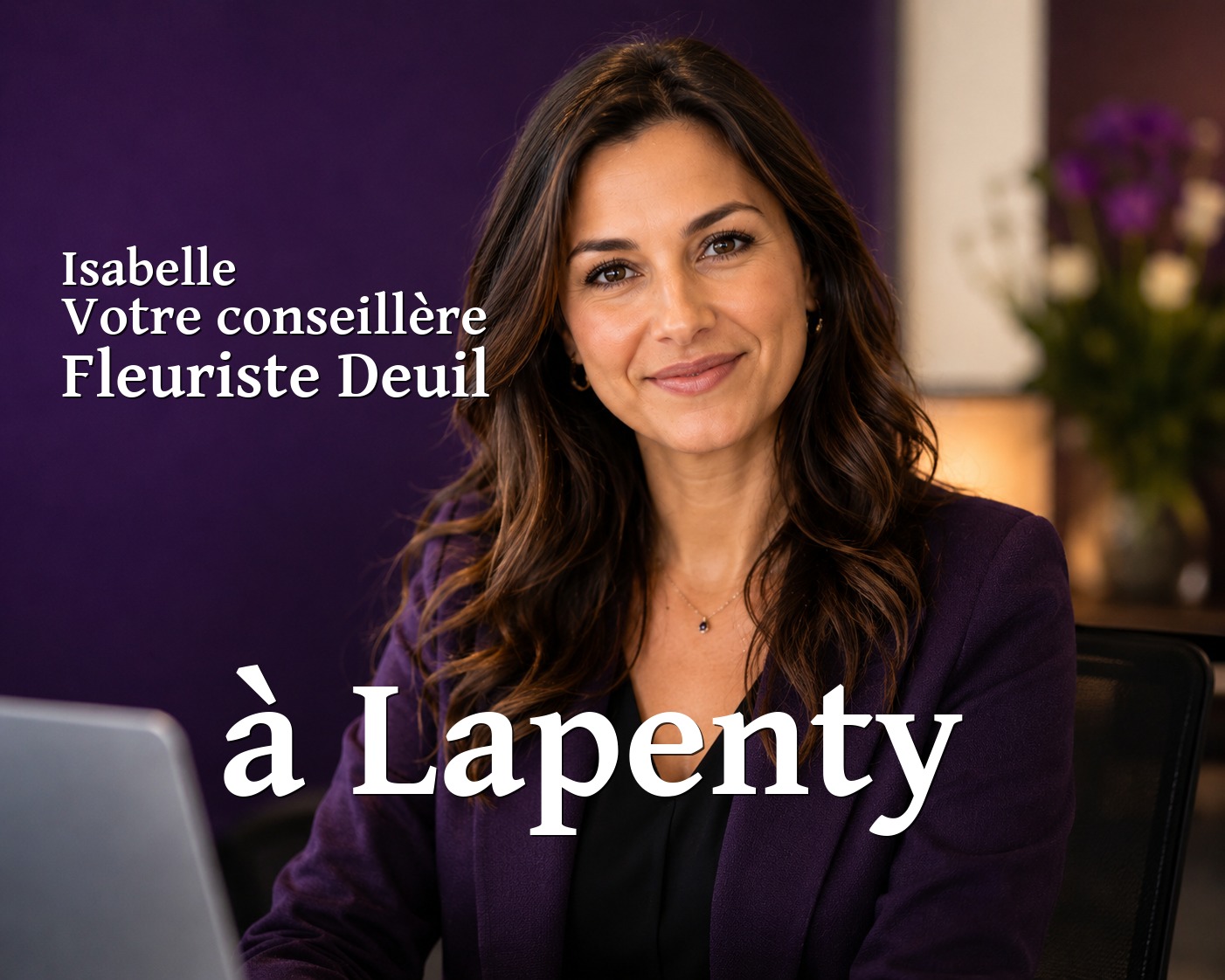Isabelle, votre conseillère Fleuriste Deuil à Lapenty