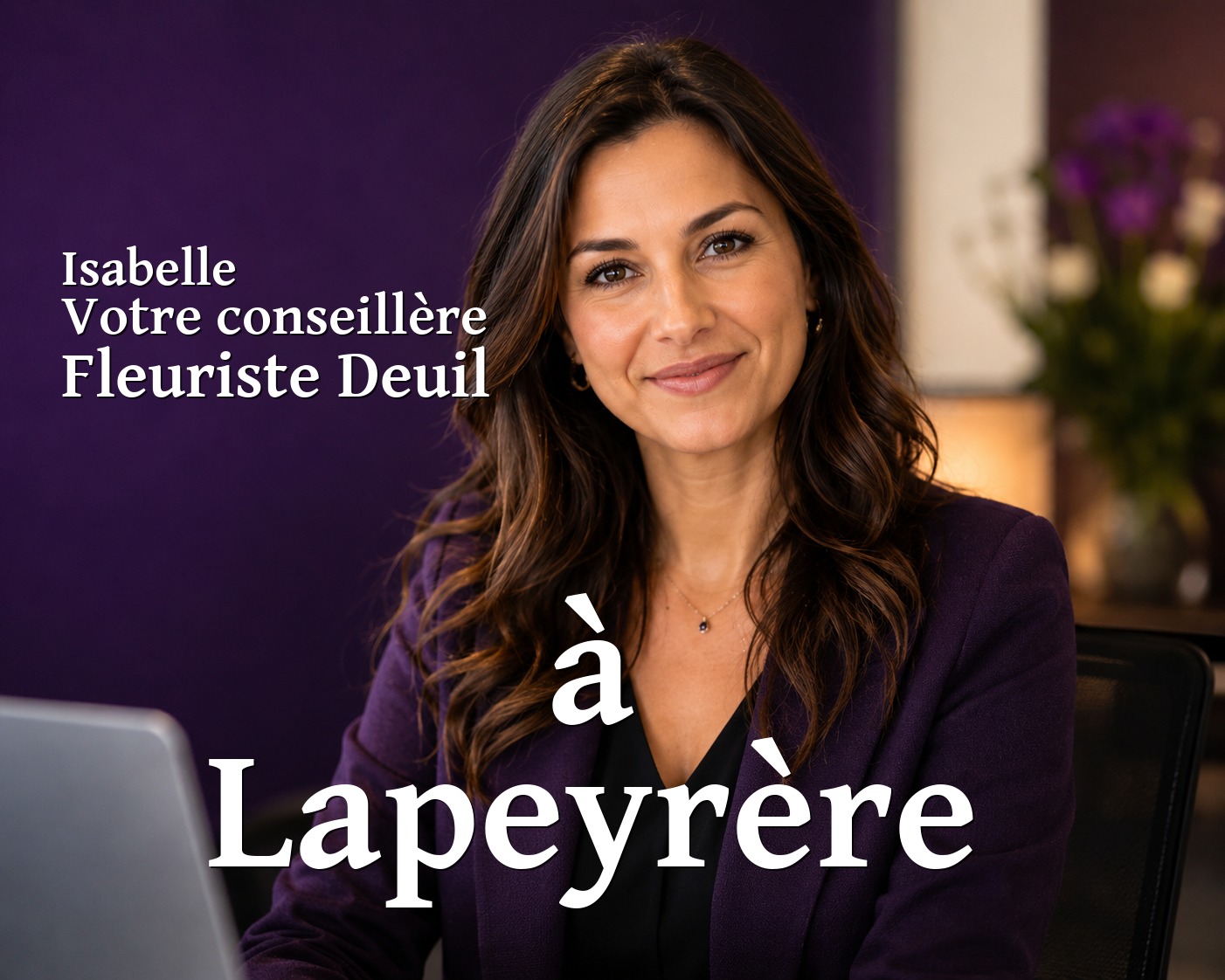 Isabelle, votre conseillère Fleuriste Deuil à Lapeyrère