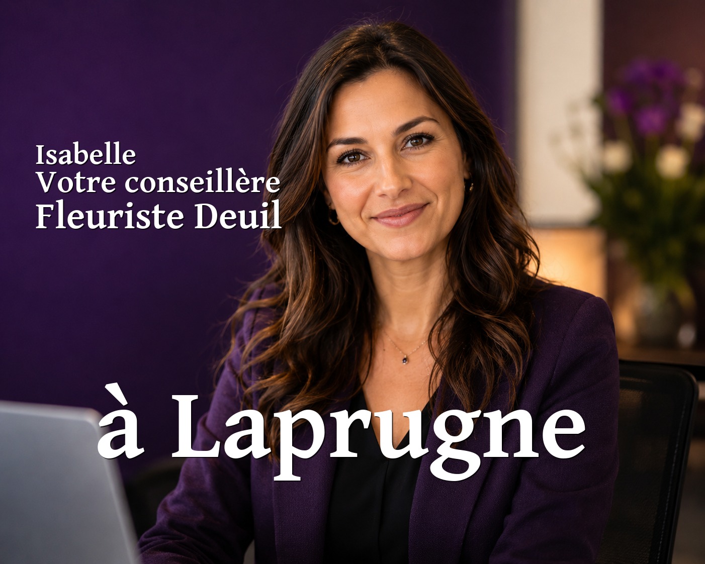 Isabelle, votre conseillère Fleuriste Deuil à Laprugne