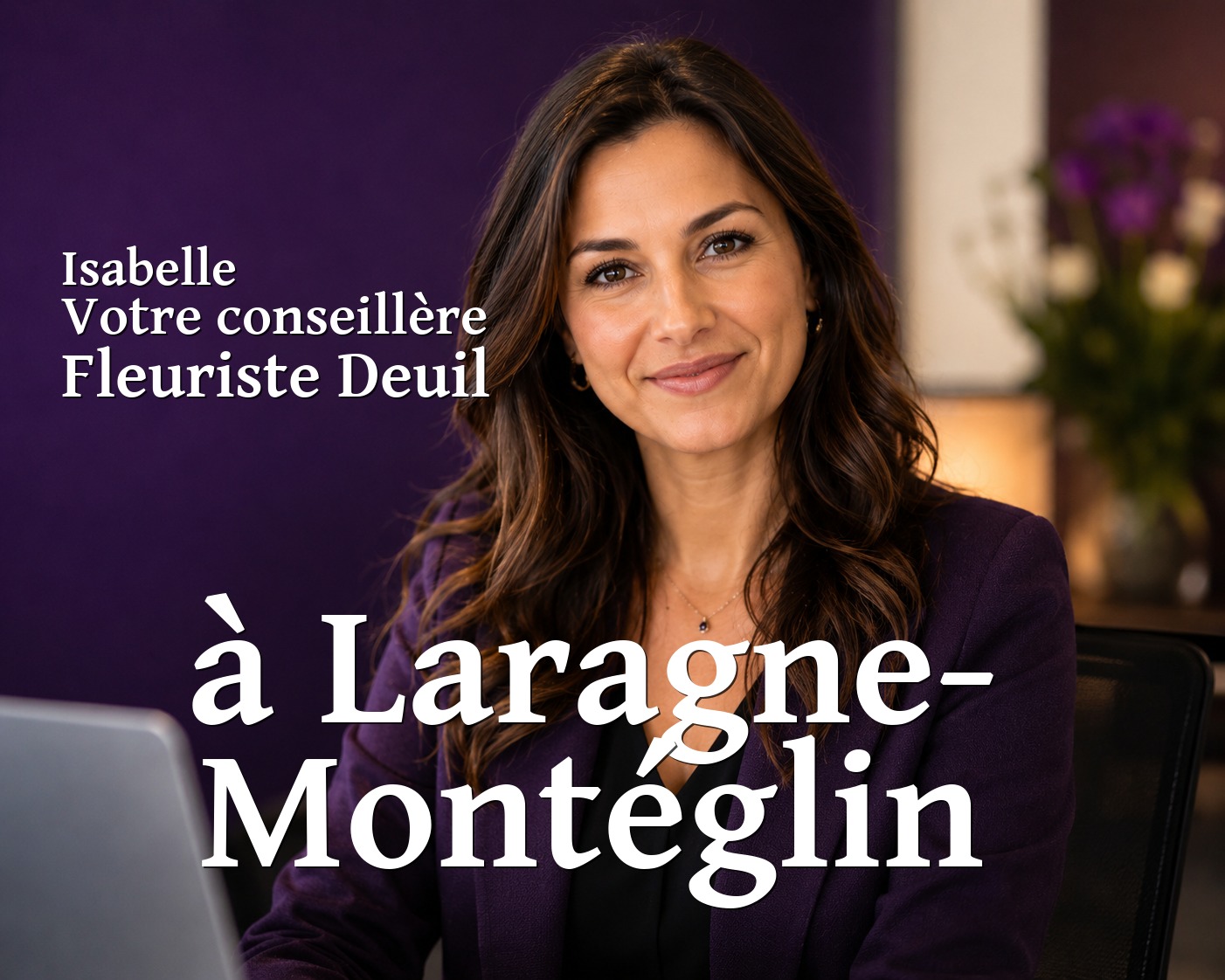 Isabelle, votre conseillère Fleuriste Deuil à Laragne-Montéglin
