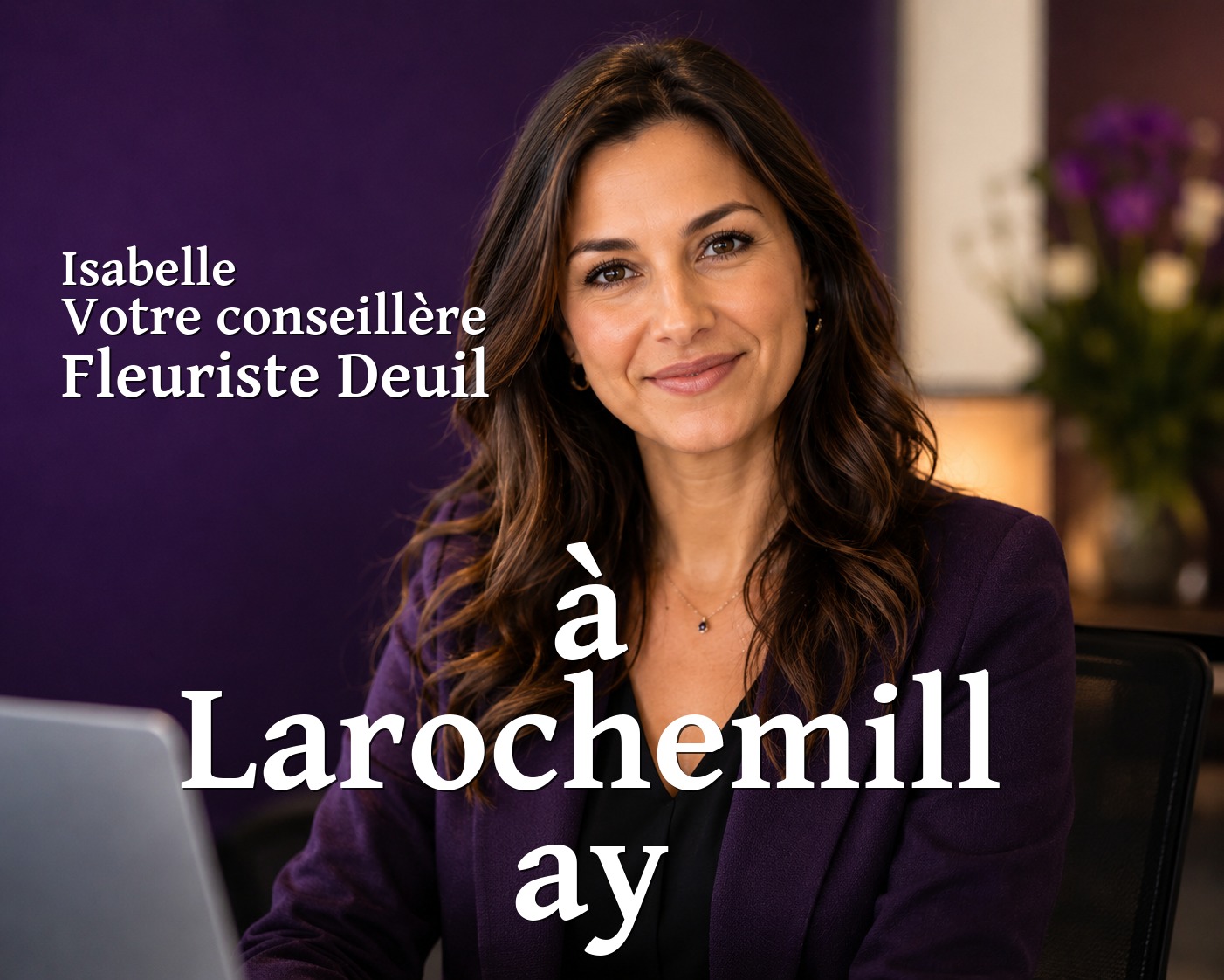 Isabelle, votre conseillère Fleuriste Deuil à Larochemillay