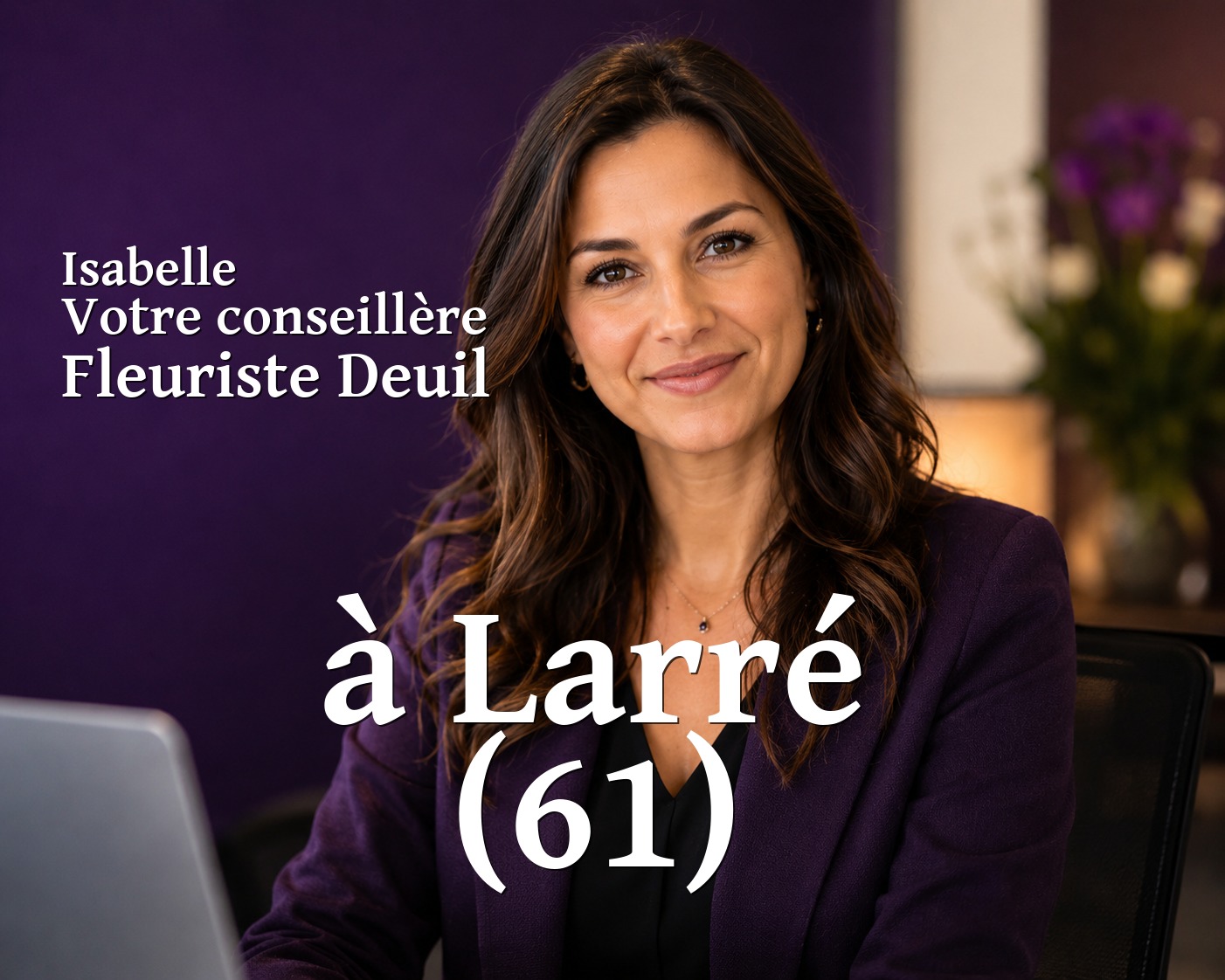 Isabelle, votre conseillère Fleuriste Deuil à Larré (61)
