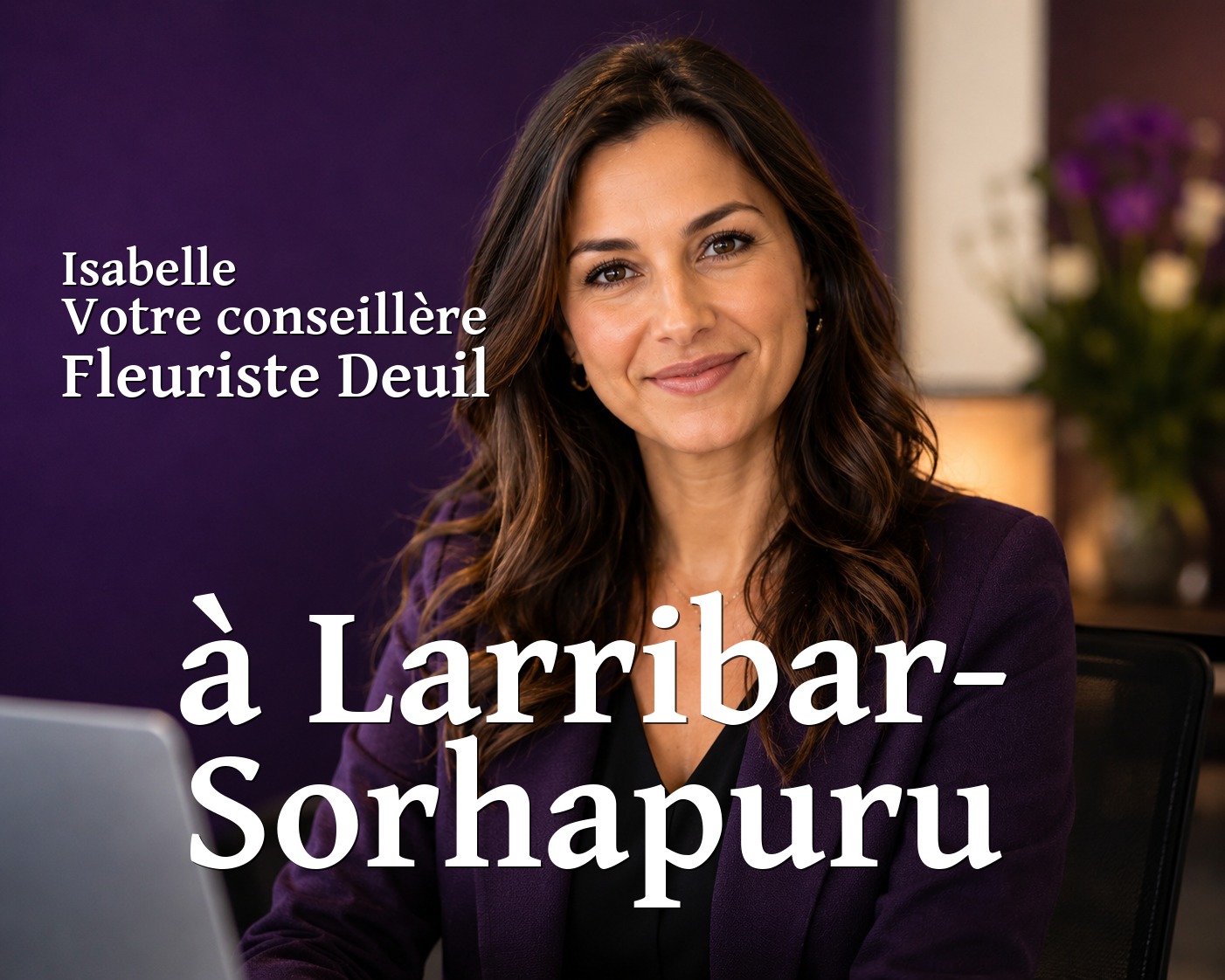 Isabelle, votre conseillère Fleuriste Deuil à Larribar-Sorhapuru