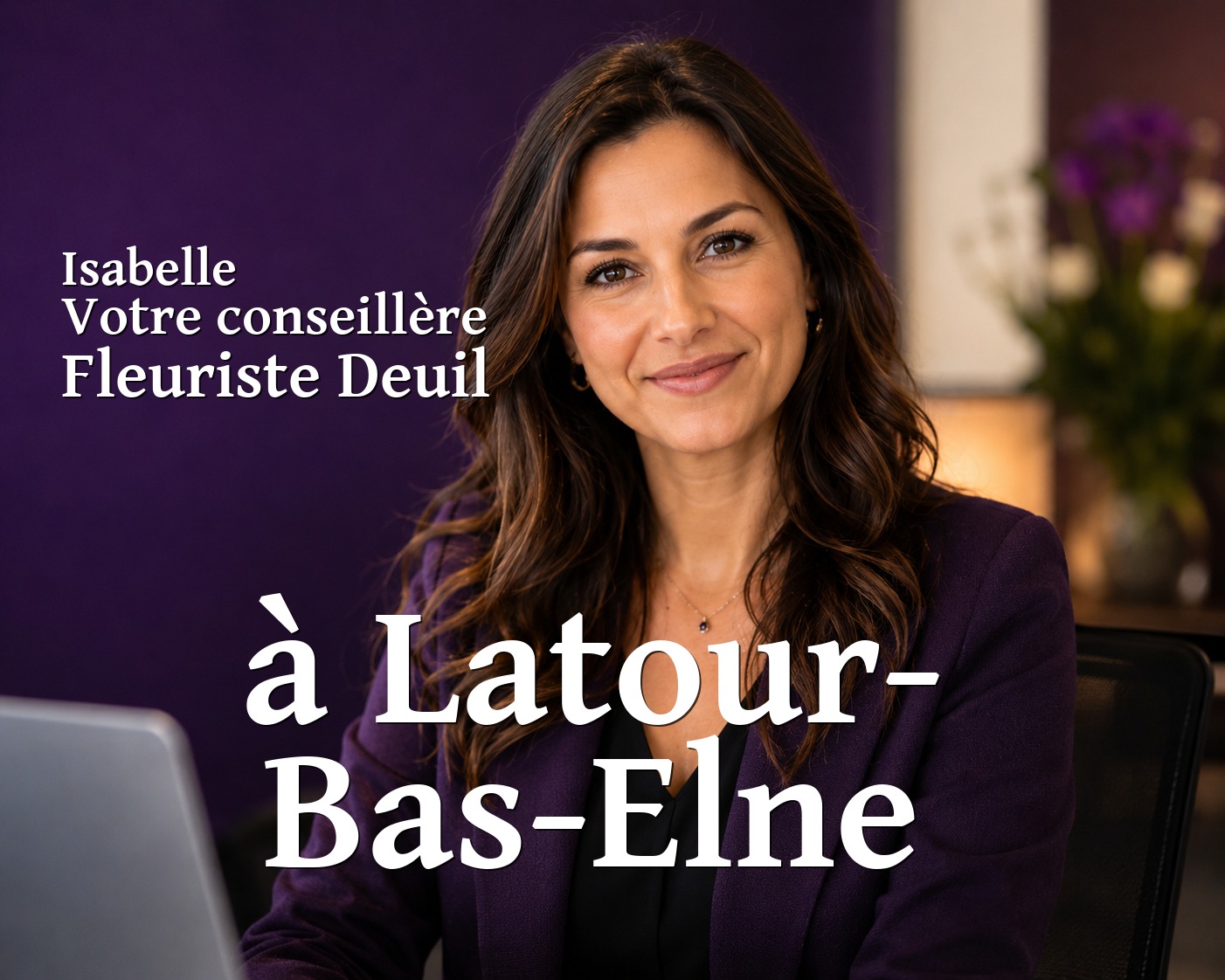 Isabelle, votre conseillère Fleuriste Deuil à Latour-Bas-Elne
