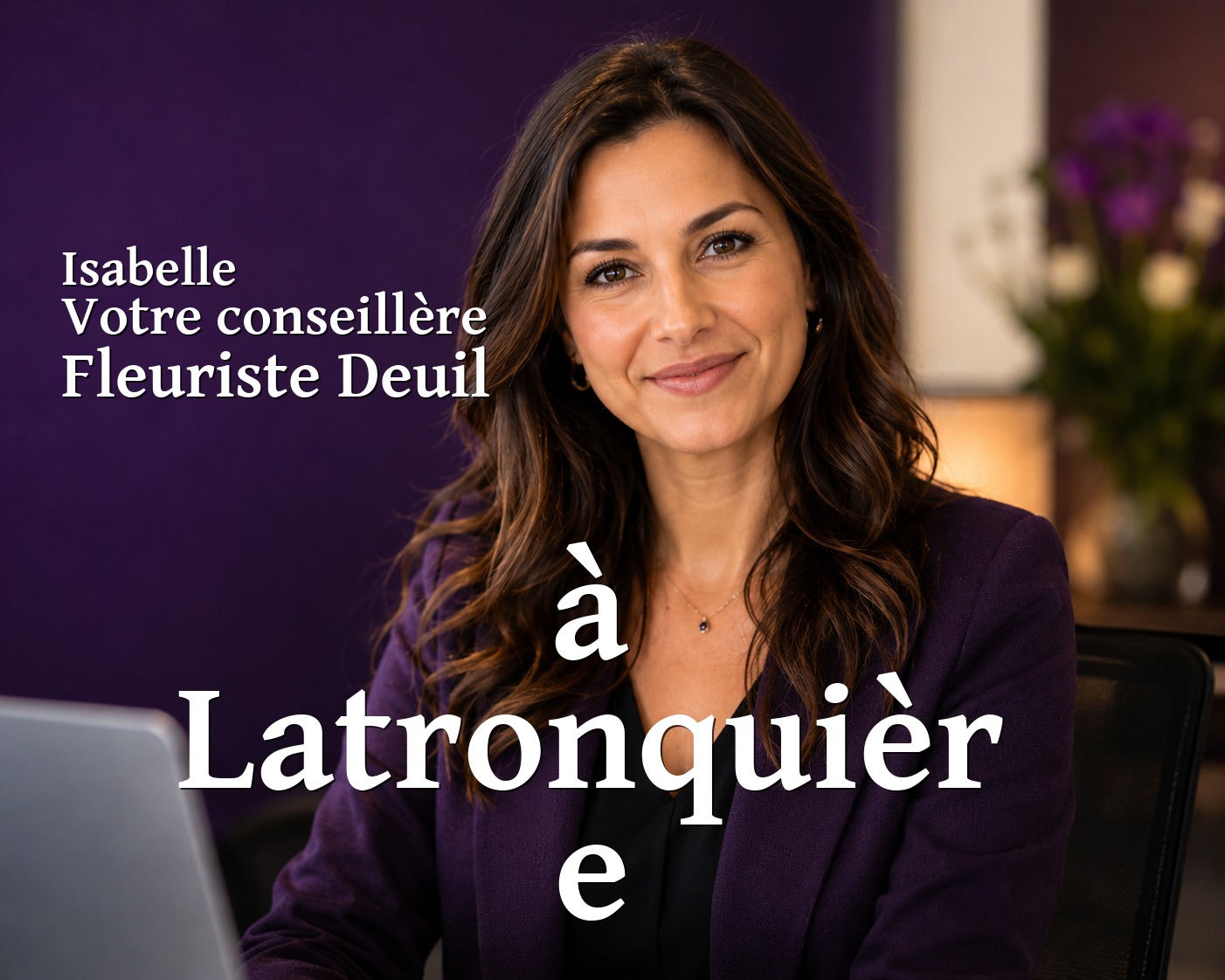 Isabelle, votre conseillère Fleuriste Deuil à Latronquière