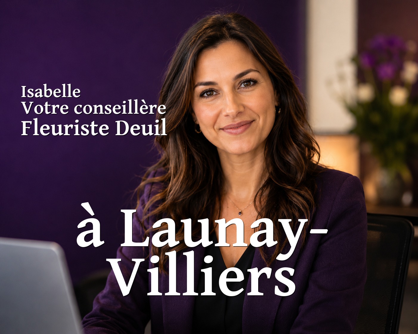 Isabelle, votre conseillère Fleuriste Deuil à Launay-Villiers