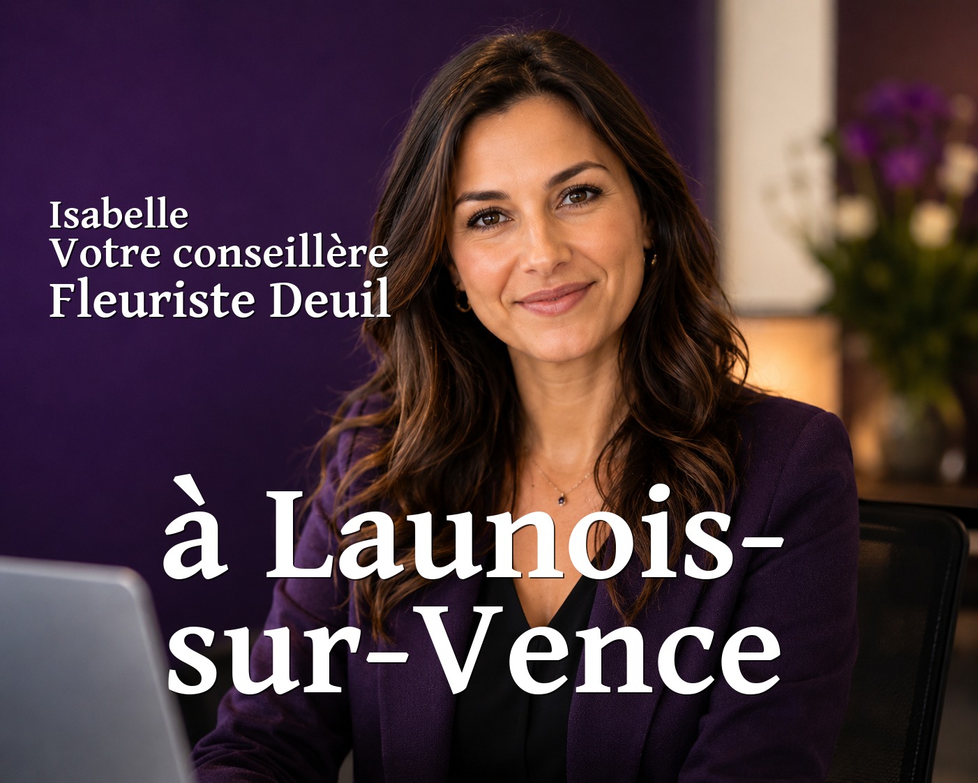 Isabelle, votre conseillère Fleuriste Deuil à Launois-sur-Vence