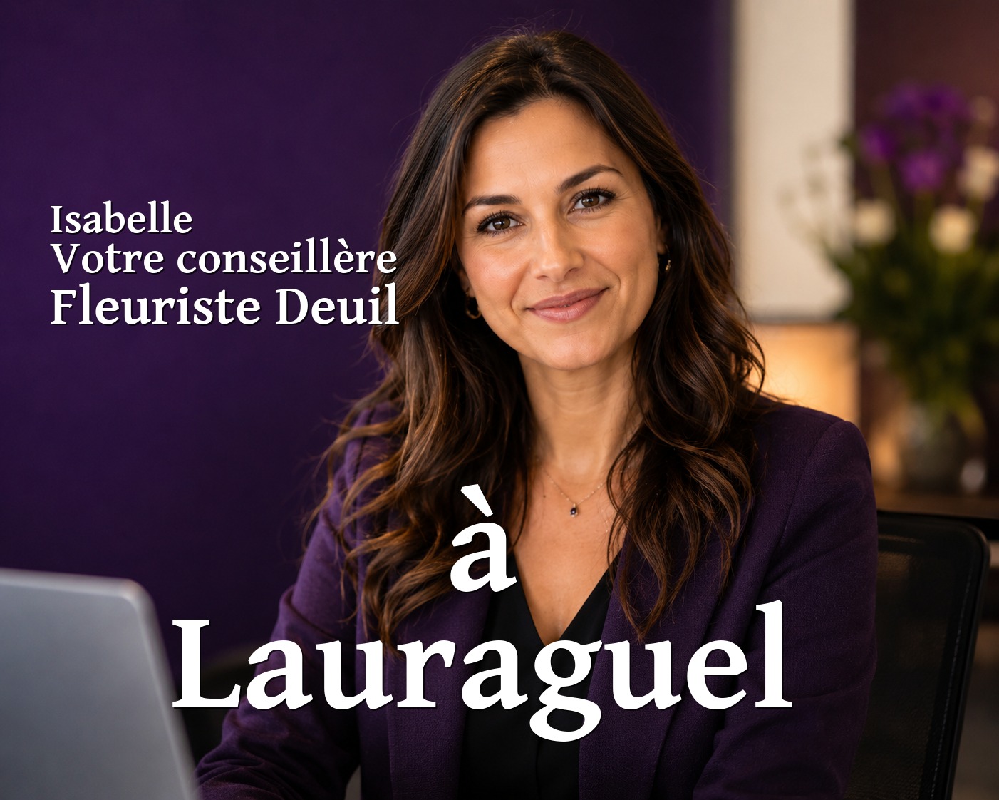 Isabelle, votre conseillère Fleuriste Deuil à Lauraguel