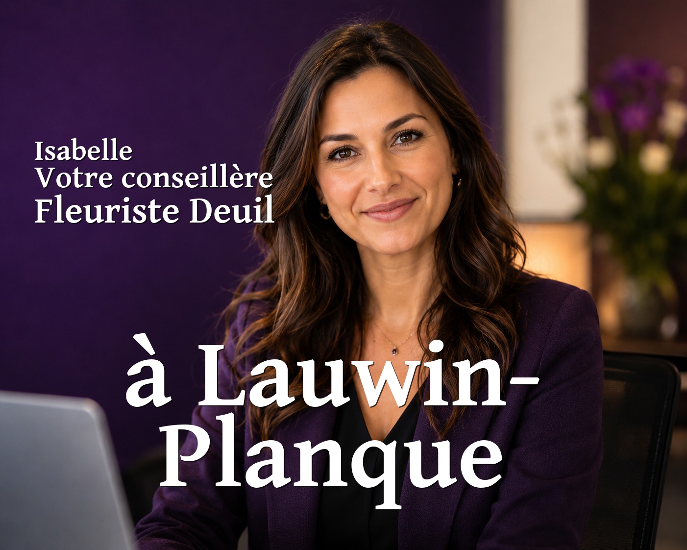 Isabelle, votre conseillère Fleuriste Deuil à Lauwin-Planque