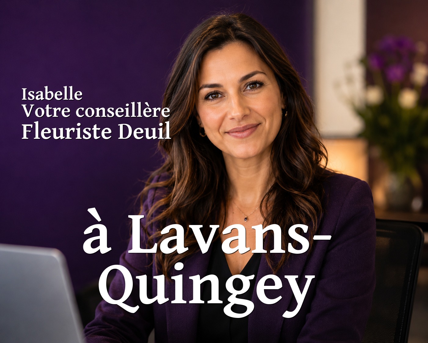 Isabelle, votre conseillère Fleuriste Deuil à Lavans-Quingey