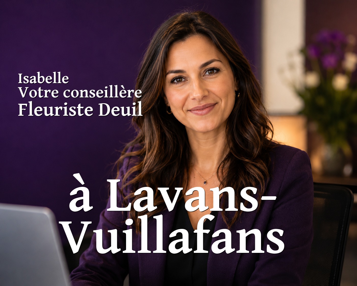 Isabelle, votre conseillère Fleuriste Deuil à Lavans-Vuillafans