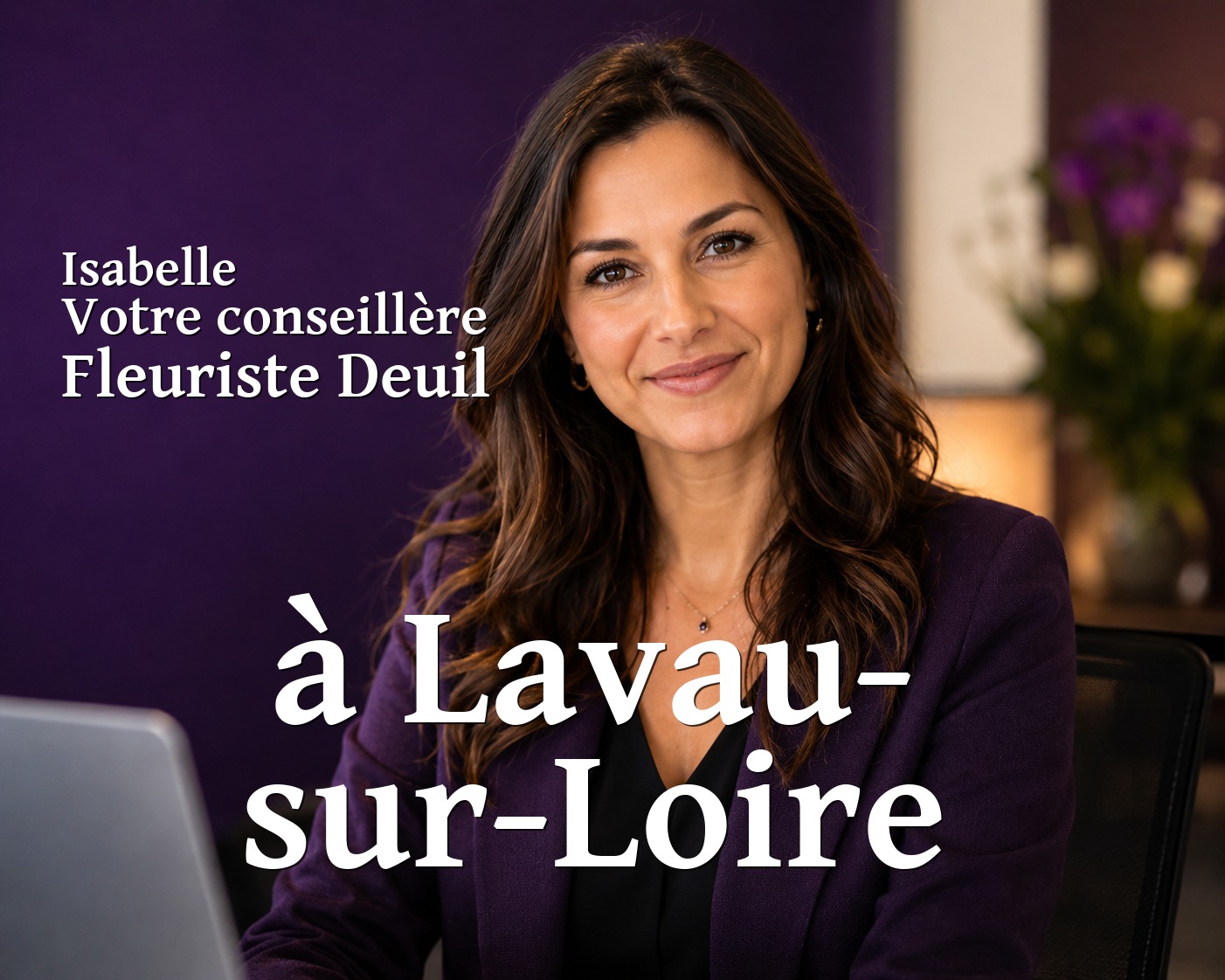 Isabelle, votre conseillère Fleuriste Deuil à Lavau-sur-Loire