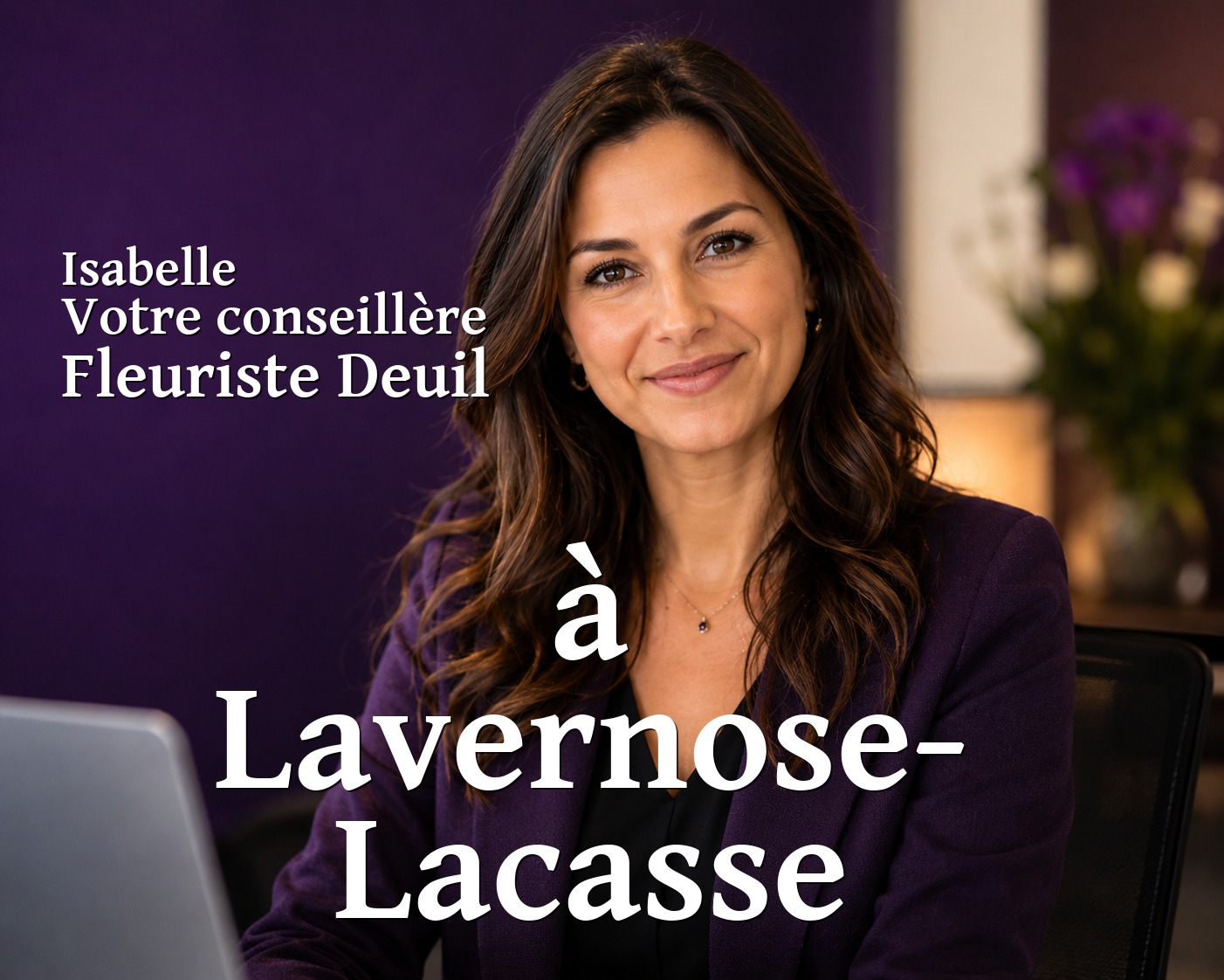 Isabelle, votre conseillère Fleuriste Deuil à Lavernose-Lacasse
