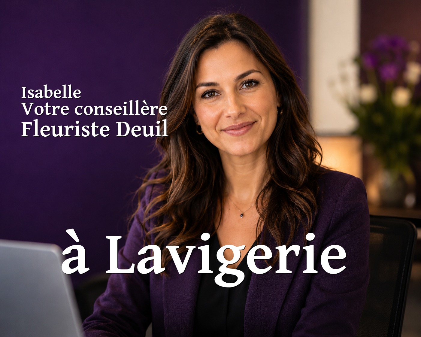 Isabelle, votre conseillère Fleuriste Deuil à Lavigerie