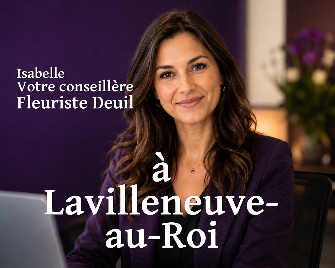 Isabelle, votre conseillère Fleuriste Deuil à Lavilleneuve-au-Roi