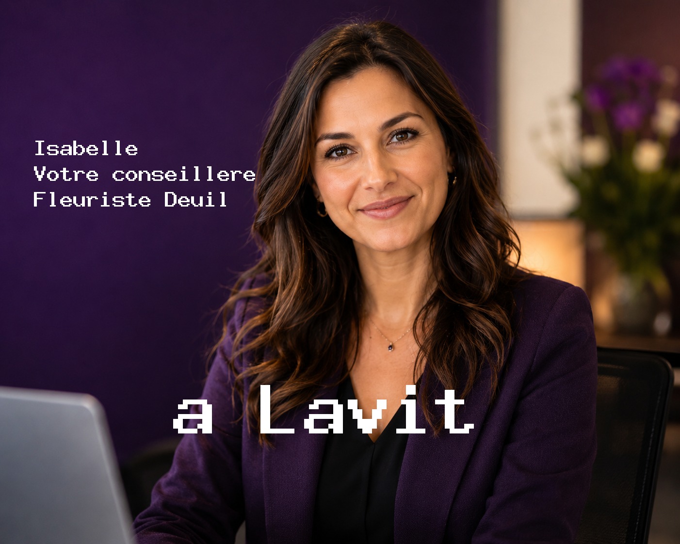 Isabelle, votre conseillère Fleuriste Deuil à Lavit