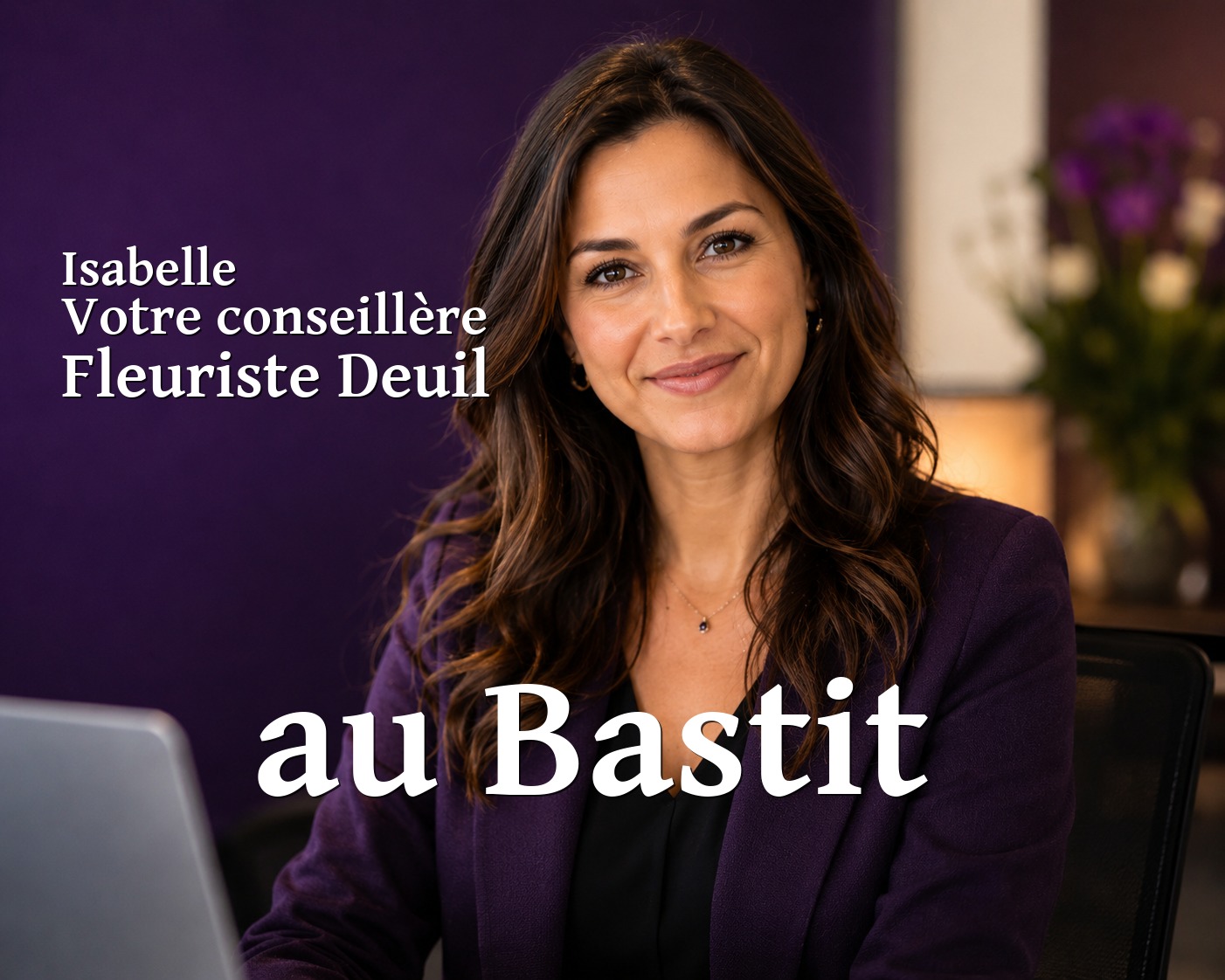 Isabelle, votre conseillère Fleuriste Deuil au Bastit