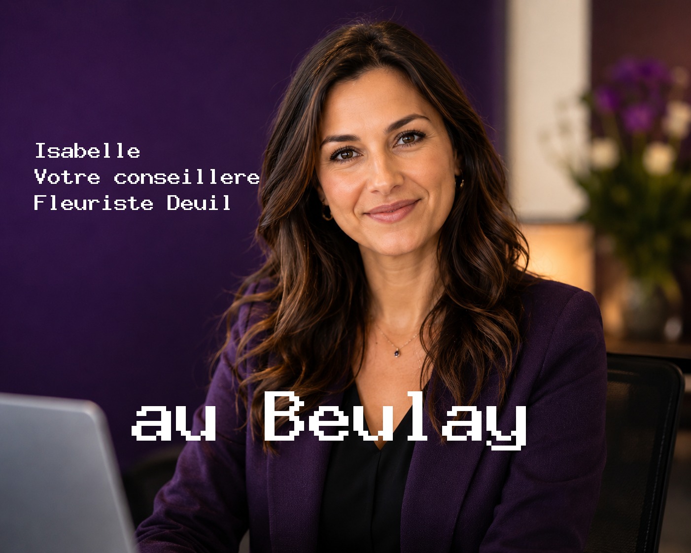 Isabelle, votre conseillère Fleuriste Deuil au Beulay