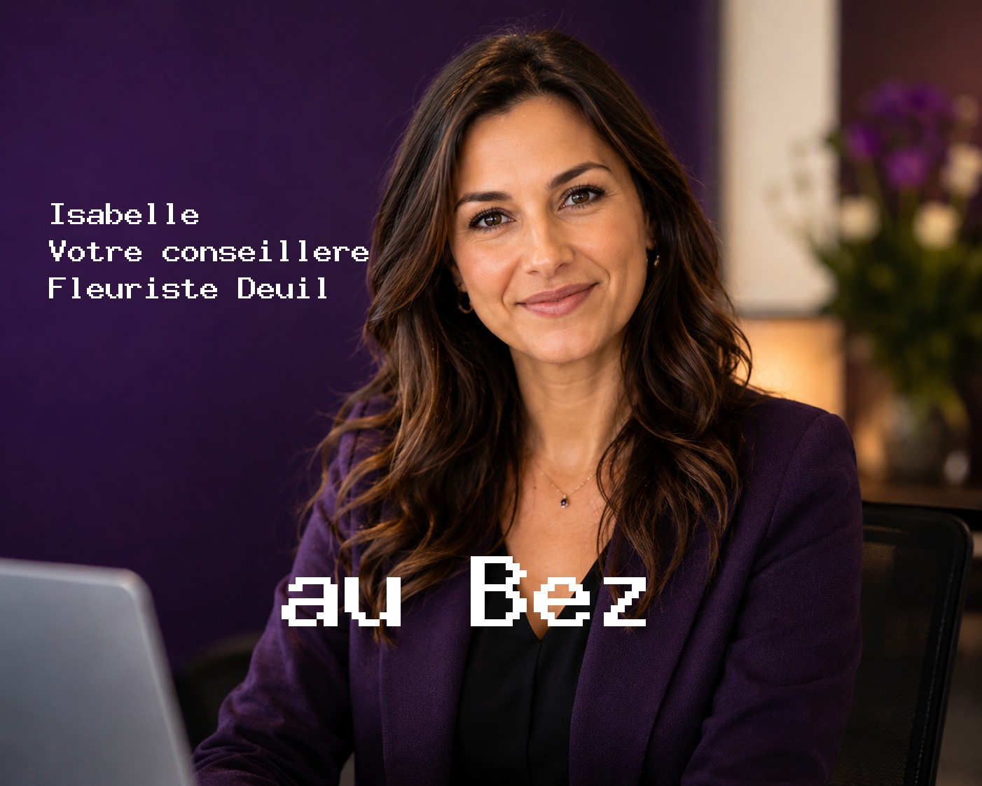 Isabelle, votre conseillère Fleuriste Deuil au Bez