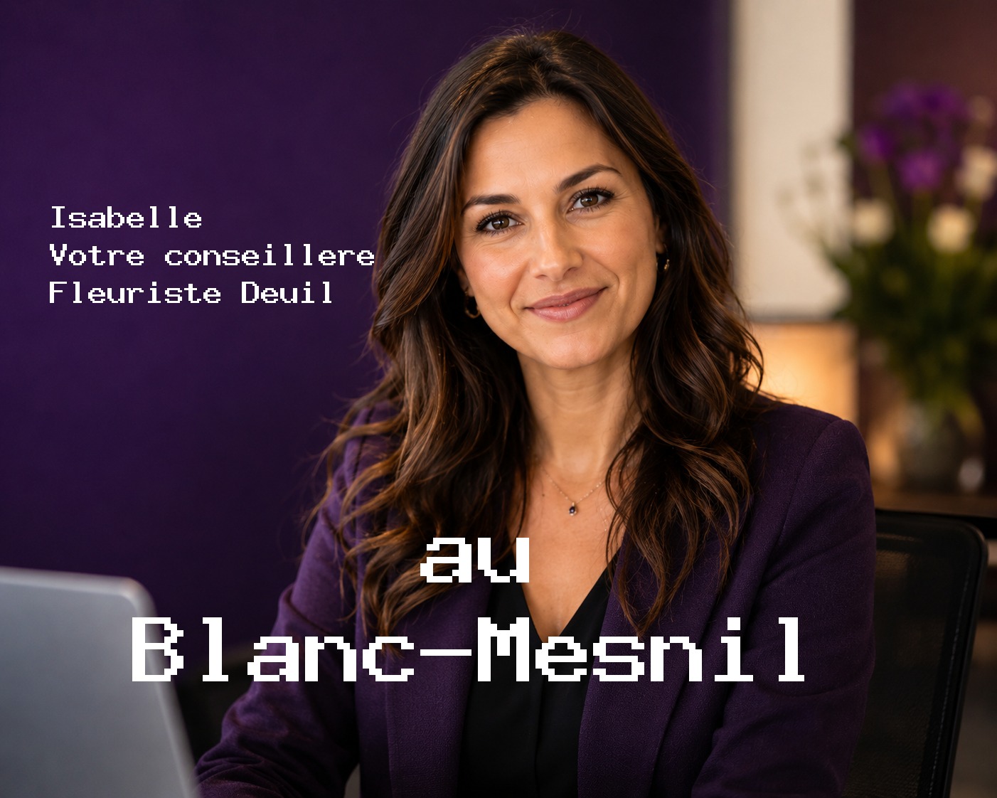 Isabelle, votre conseillère Fleuriste Deuil au Blanc-Mesnil