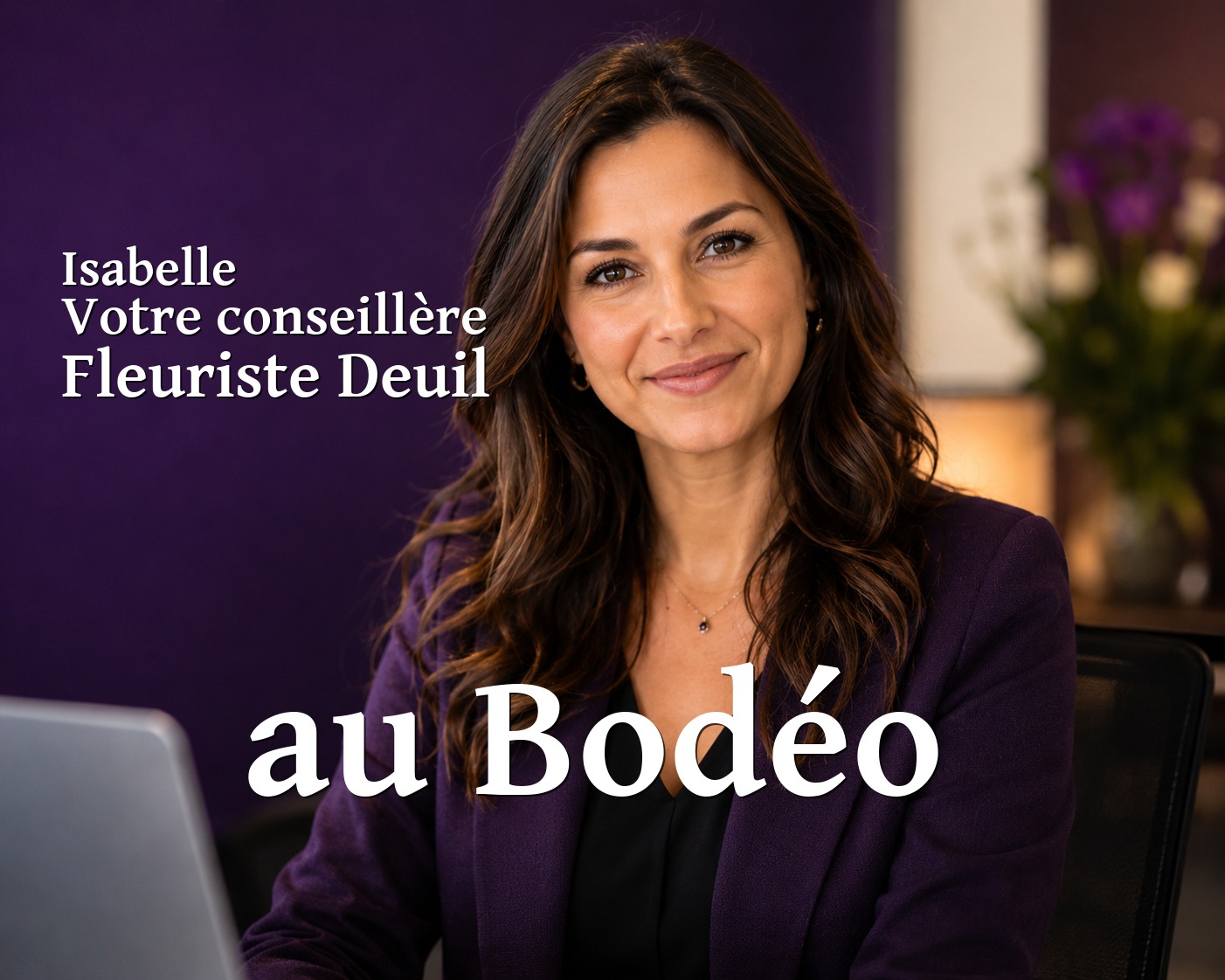 Isabelle, votre conseillère Fleuriste Deuil au Bodéo