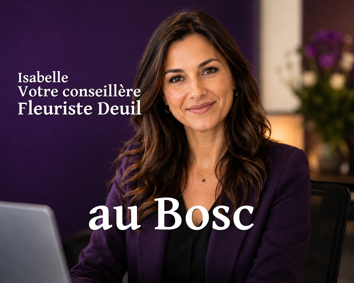 Isabelle, votre conseillère Fleuriste Deuil au Bosc