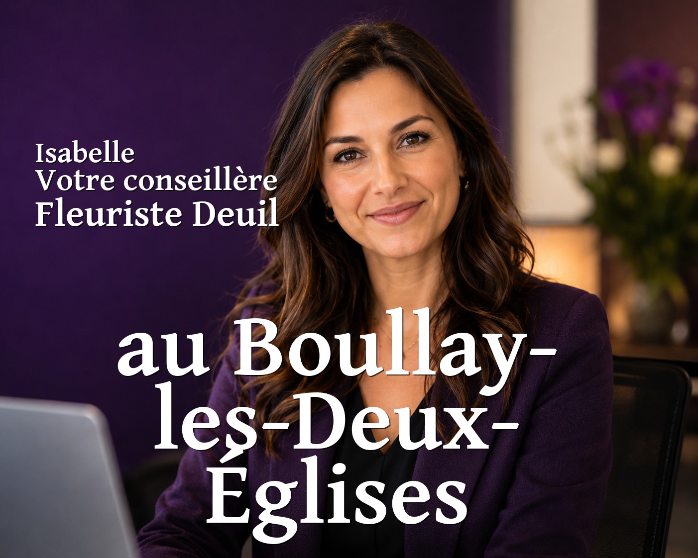 Isabelle, votre conseillère Fleuriste Deuil au Boullay-les-Deux-Églises