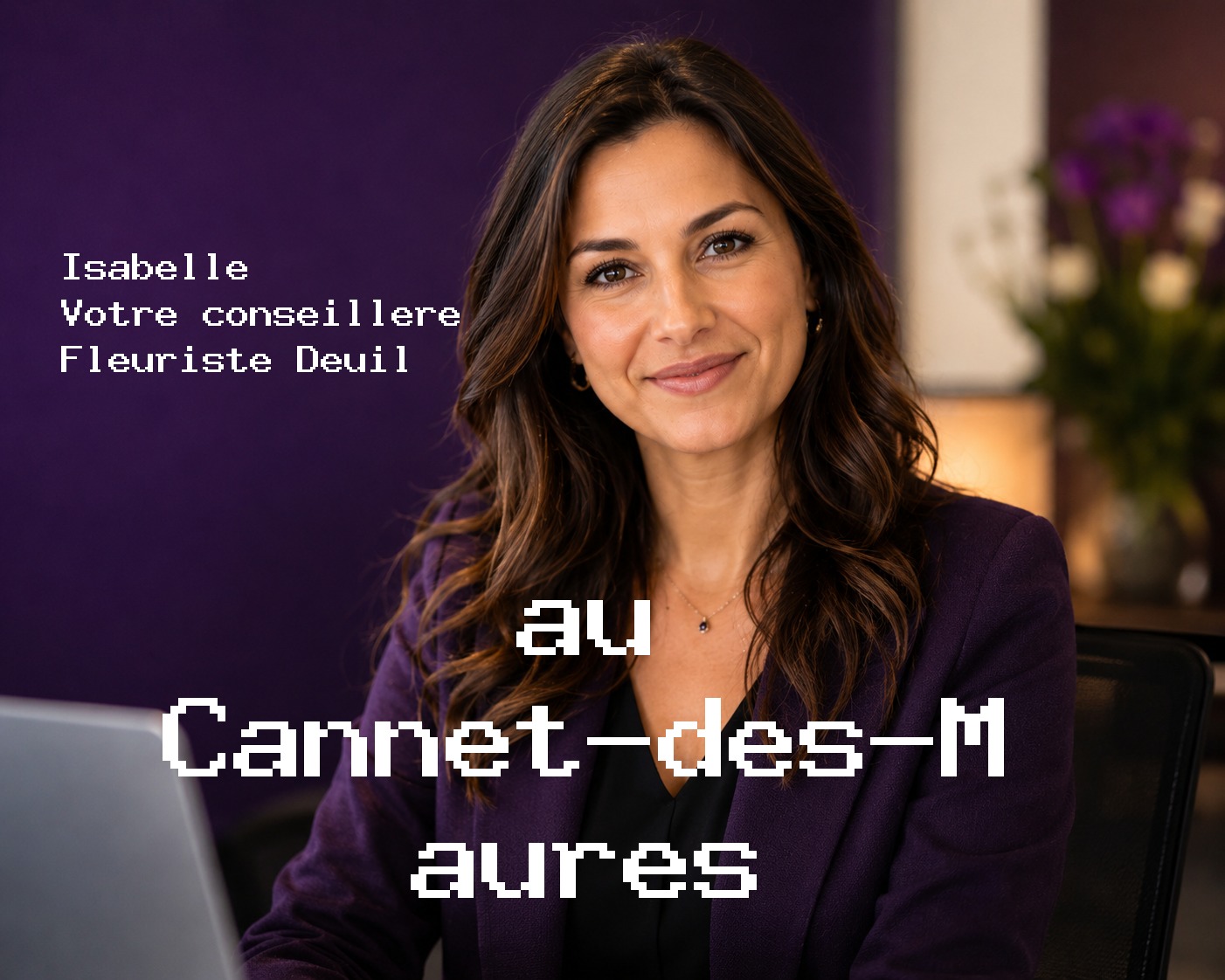 Isabelle, votre conseillère Fleuriste Deuil au Cannet-des-Maures