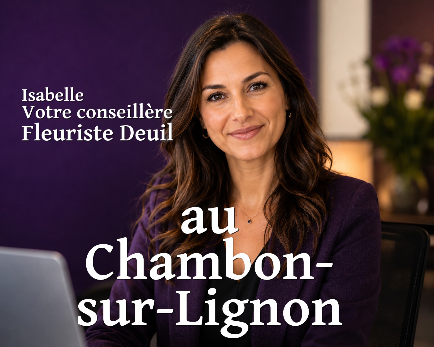 Isabelle, votre conseillère Fleuriste Deuil au Chambon-sur-Lignon