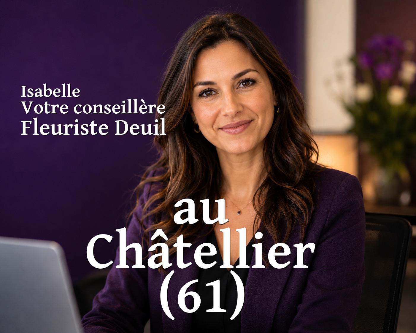 Isabelle, votre conseillère Fleuriste Deuil au Châtellier (61)