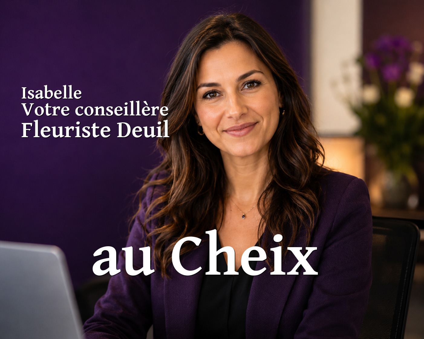 Isabelle, votre conseillère Fleuriste Deuil au Cheix