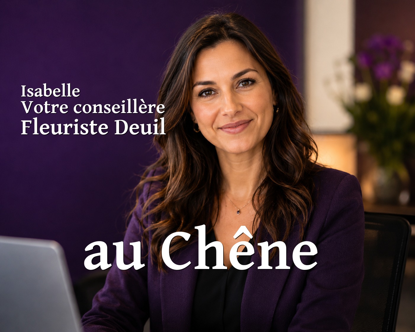 Isabelle, votre conseillère Fleuriste Deuil au Chêne
