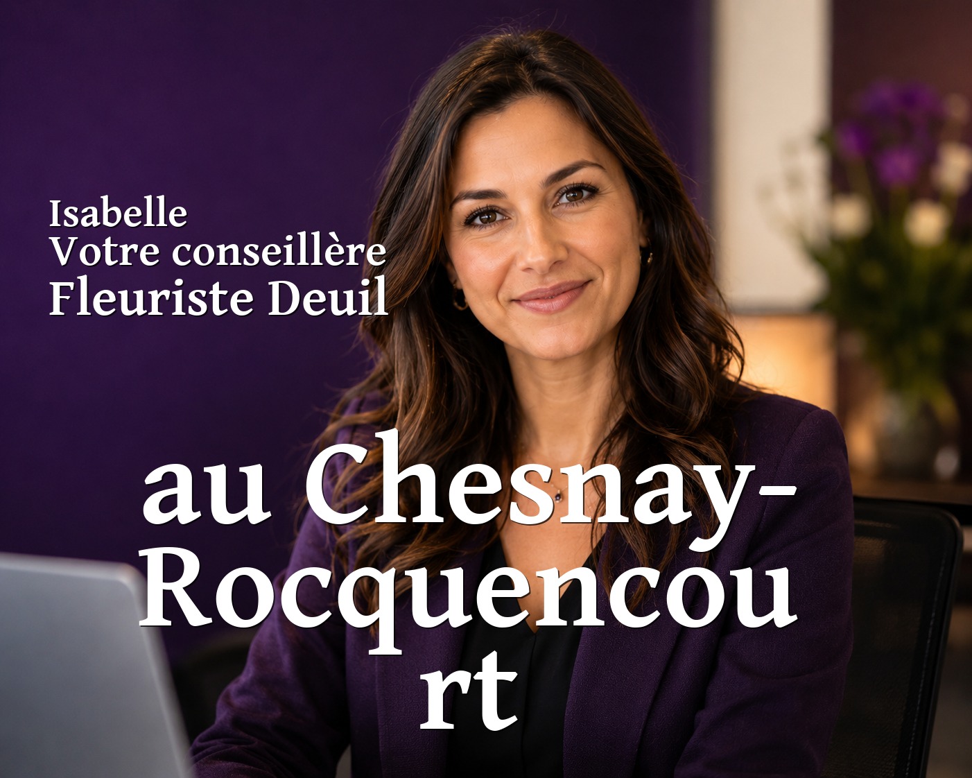 Isabelle, votre conseillère Fleuriste Deuil au Chesnay-Rocquencourt